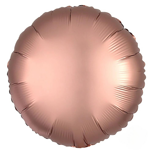 Circle Balloon - Rose Copper