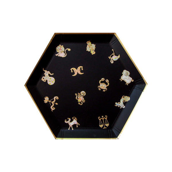 Cynthia Rowley Zodiac - Black What's Your Sign Small Plates