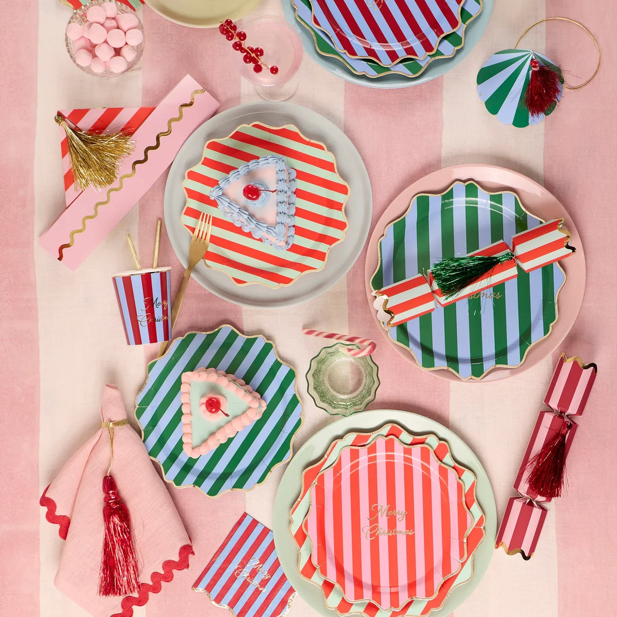 Striped Merry Christmas