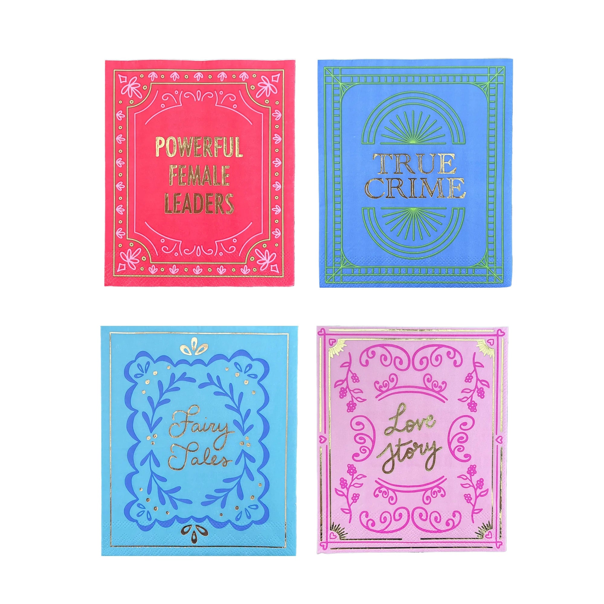 Daydream Society Book Cover Cocktail Napkins - Thumbnail 2
