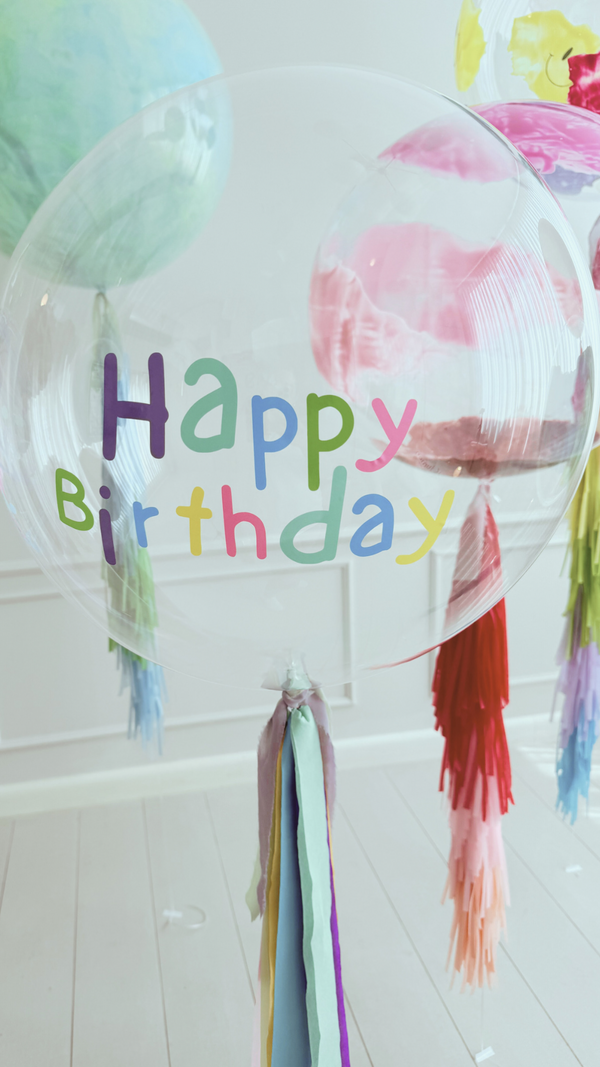 Colorful Birthday Balloon