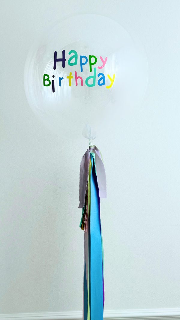 Colorful Birthday Balloon