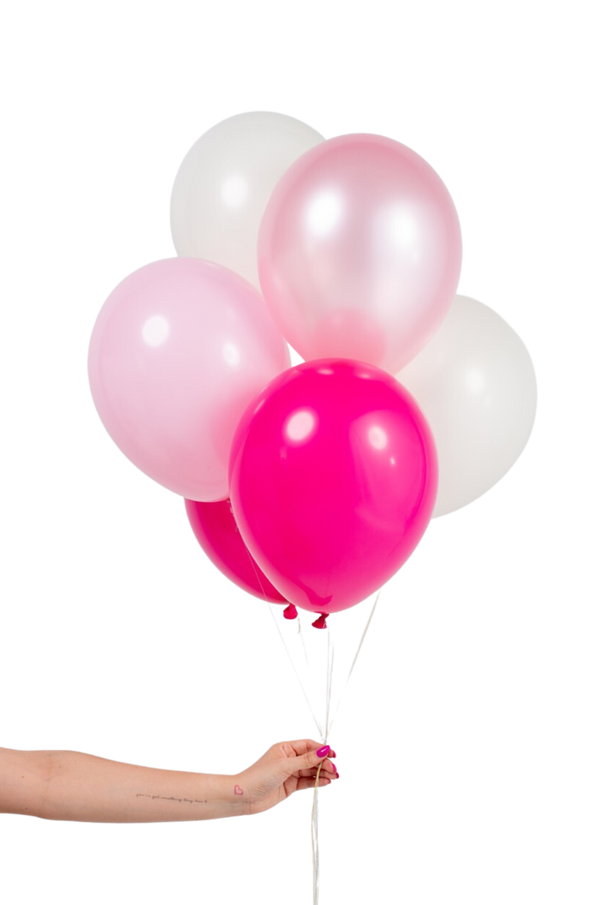 Pink Cake Balloon Bouquet