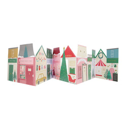 Christmas Street Concertina Advent Calendar