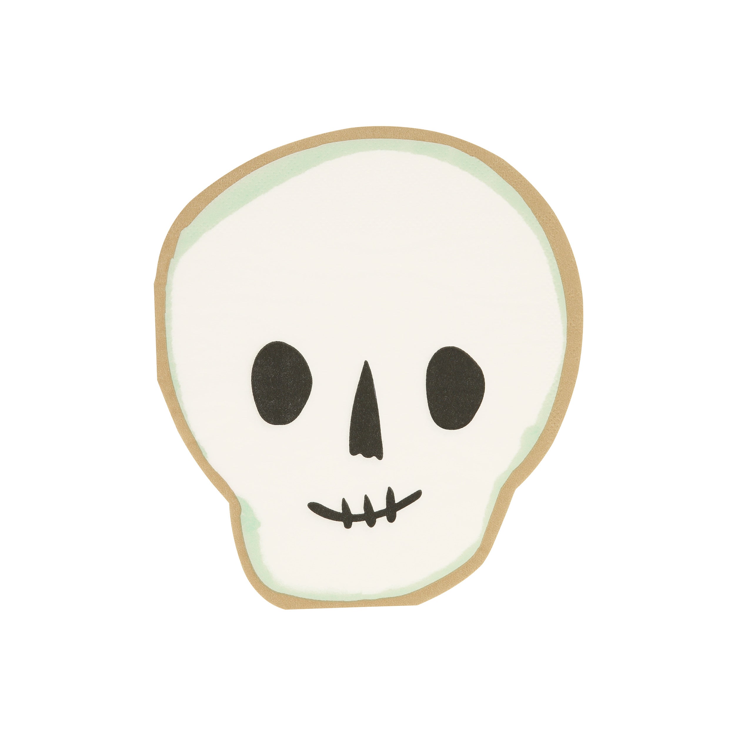 Ghost With Retro Stars Paper Napkins