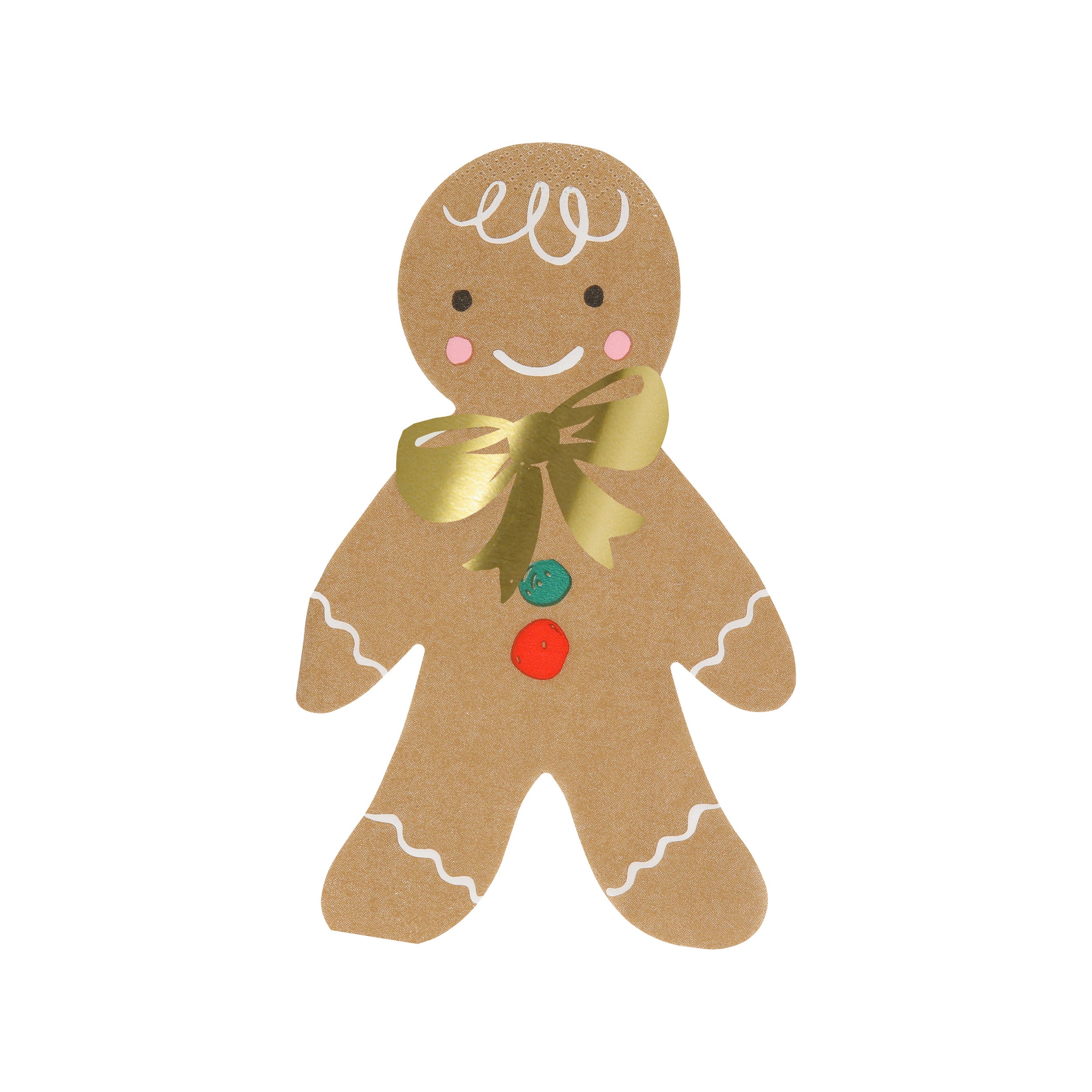 Gingerbread Paper Napkins - Thumbnail 2