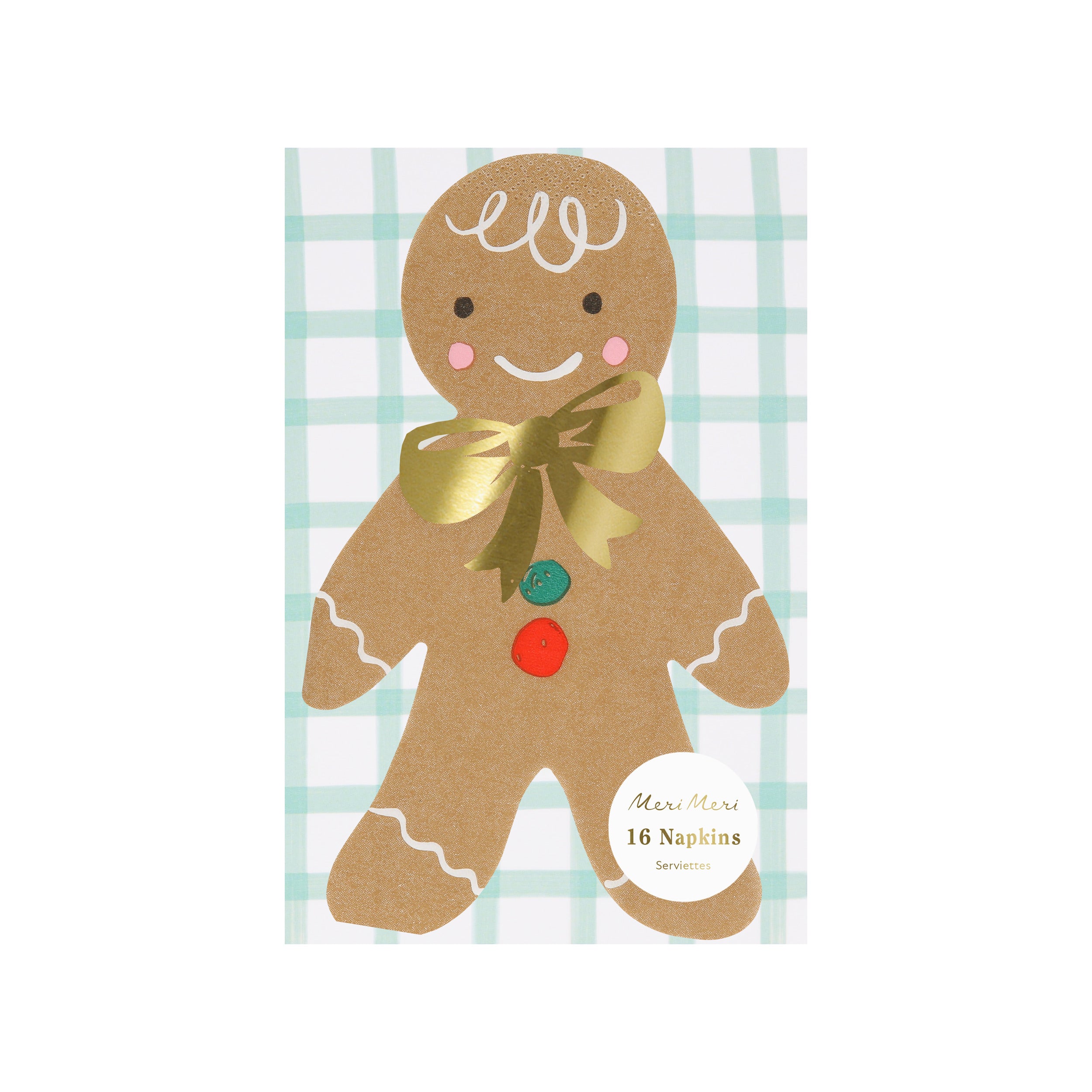 Gingerbread Paper Napkins - Thumbnail 4