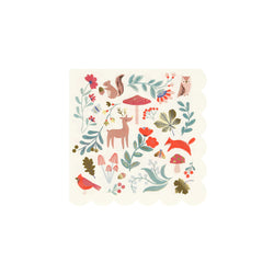 Winter Woodland Small Napkins