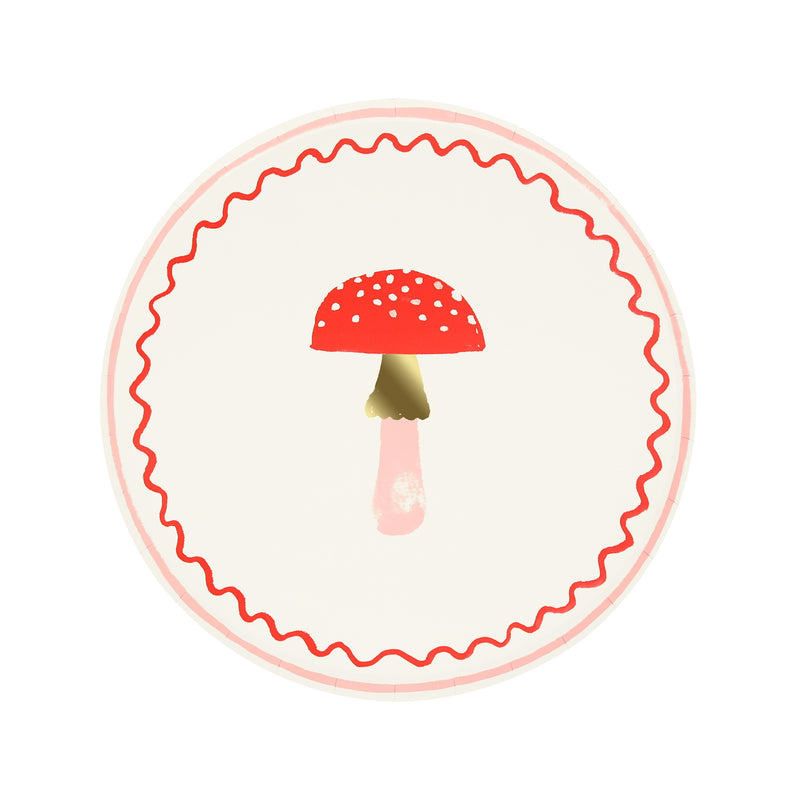 Merry Mushrooms Side Plates