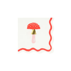 Merry Mushrooms Small Napkins