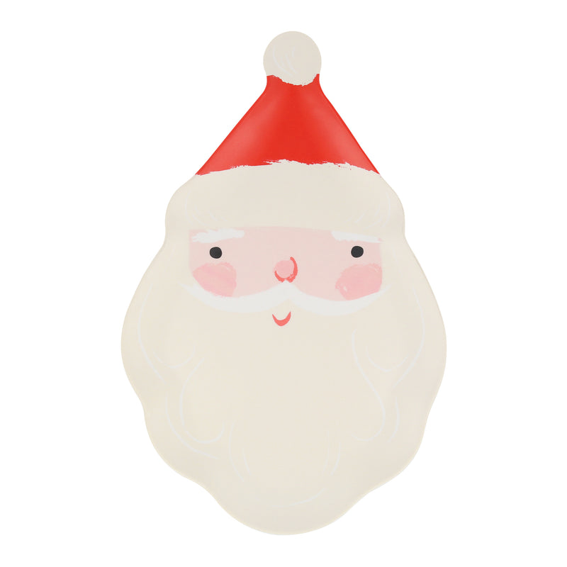 Melamine Santa Plate