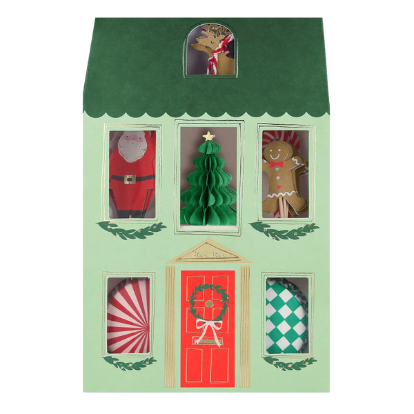 Festive House Cupcake Kit