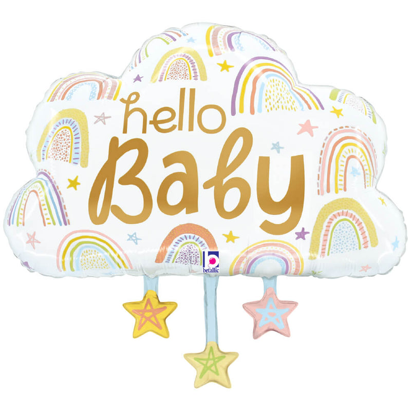 Hello Baby Cloud Balloon