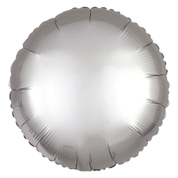 Circle Balloon - Platinum