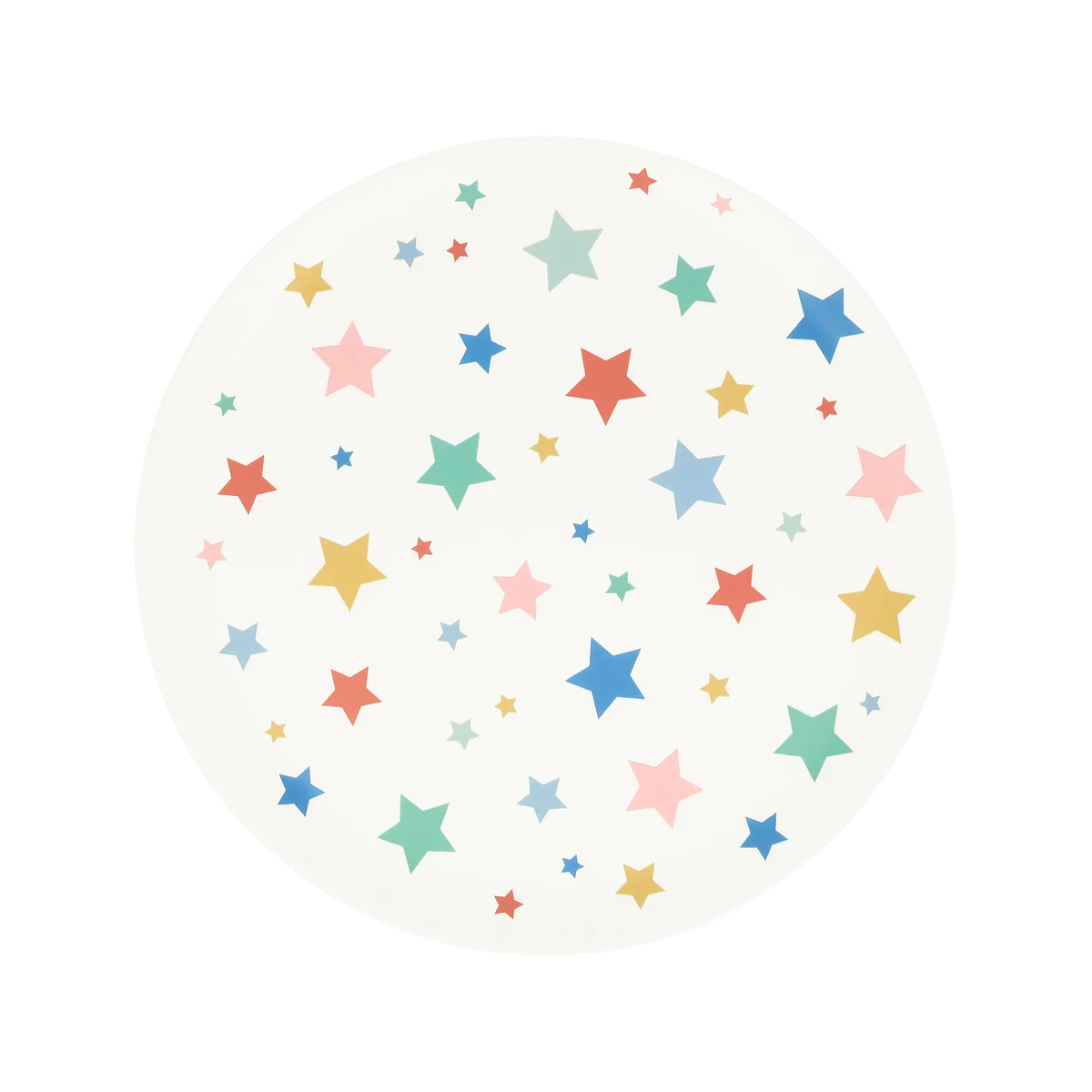 Star Pattern Reusable Small Plates - Thumbnail 3