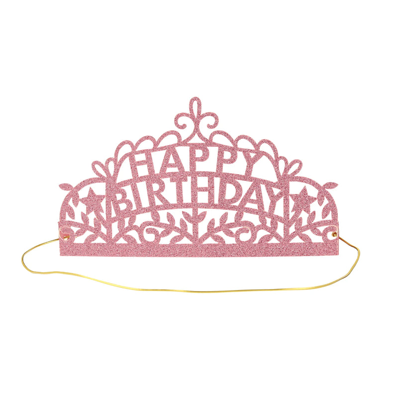 Wearable Pink Tiara Birthday Card