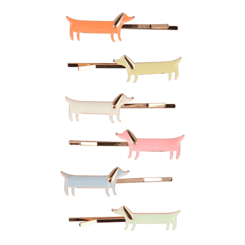 Sausage Dog Hair Slides