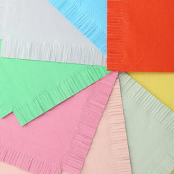 Assorted Bright Large Napkins