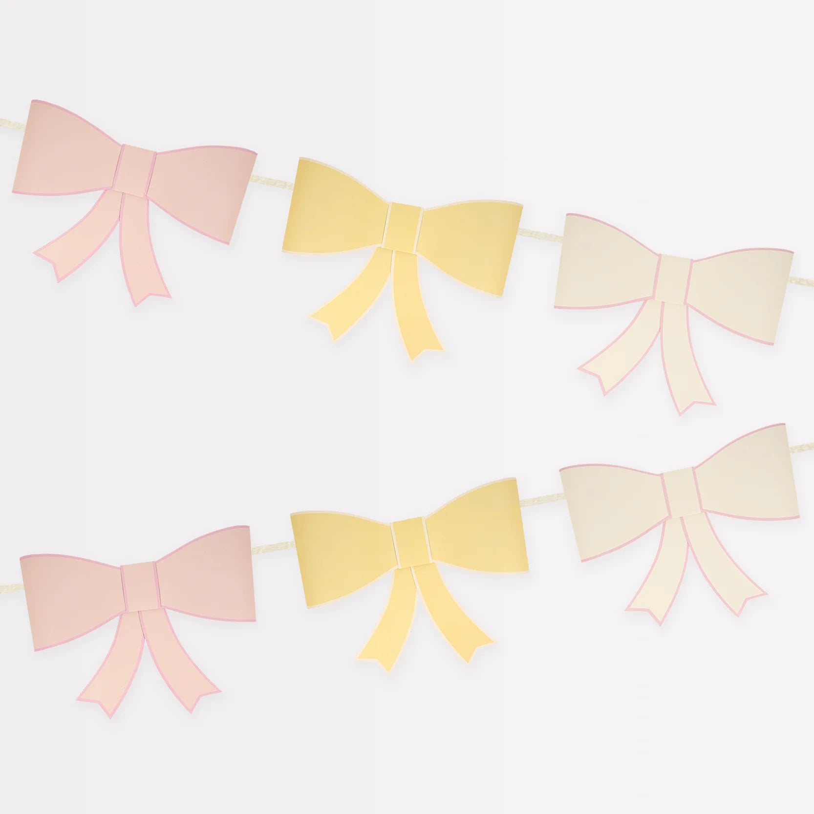 Meri Meri Velvet Bow Garland - Thumbnail 4