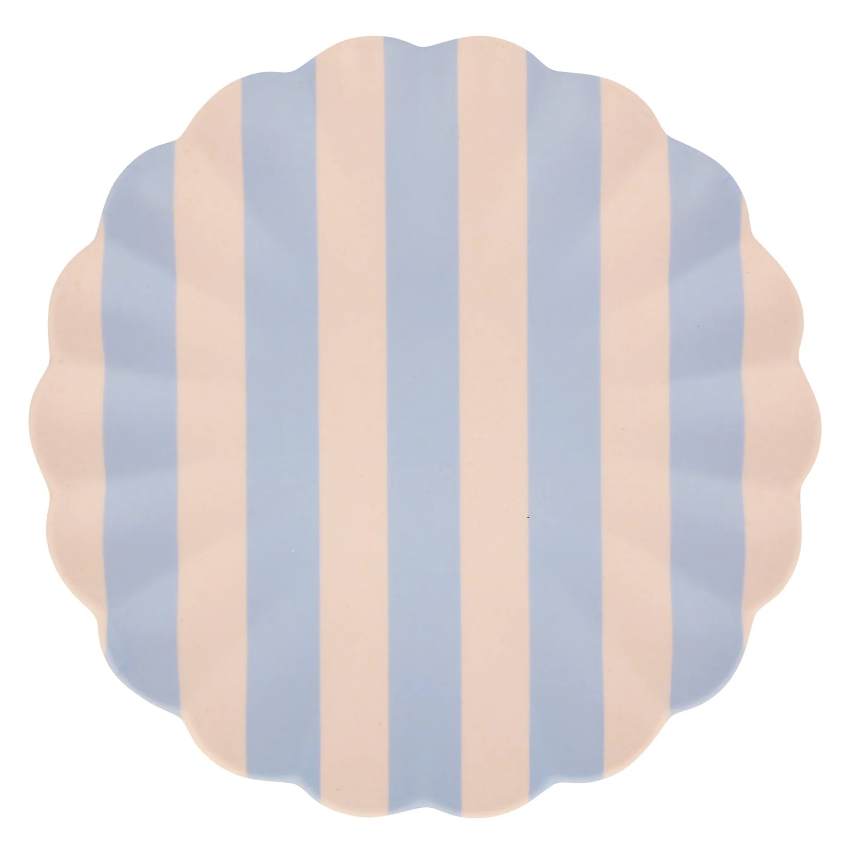 Stripy Reusable Bamboo Large Plates - Thumbnail 5