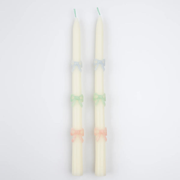 Multi Bow Taper Candles