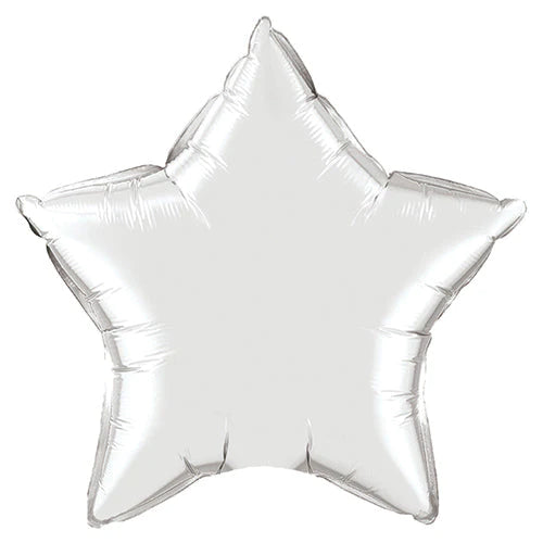 Star Balloon - Silver