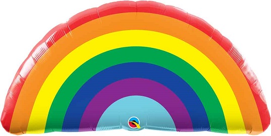 Rainbow Bright Balloon