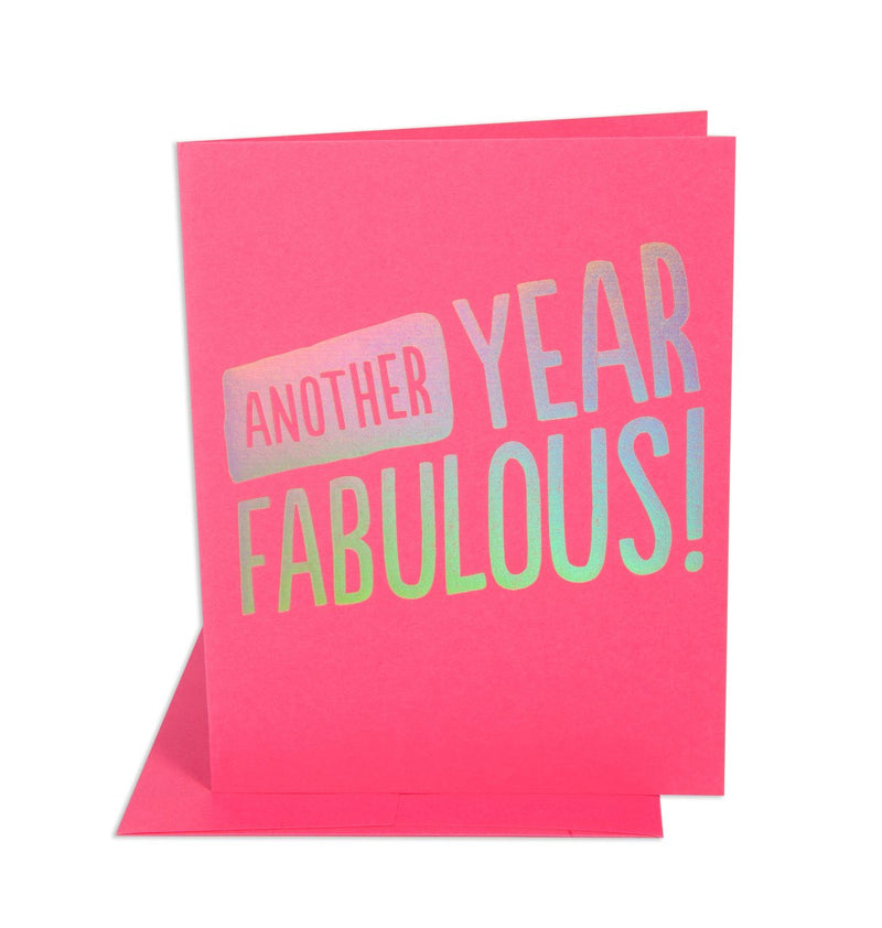 Another Year Fabulous Card