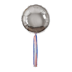 Silver Foil Balloon Kit (6)