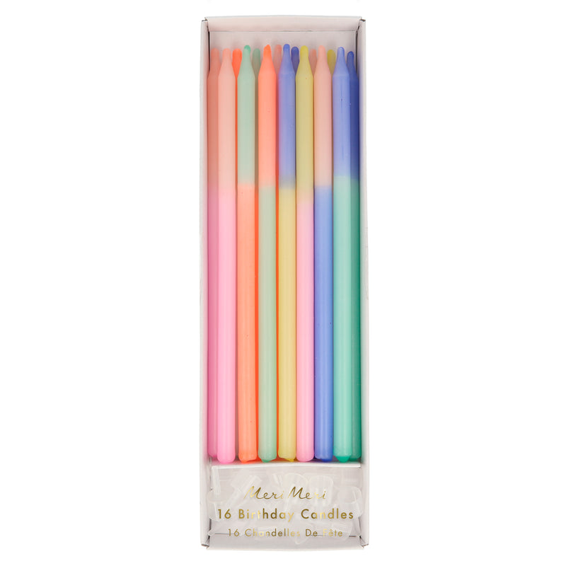 Multicolor Block Candles