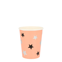 Pastel Halloween Star Pattern Cups