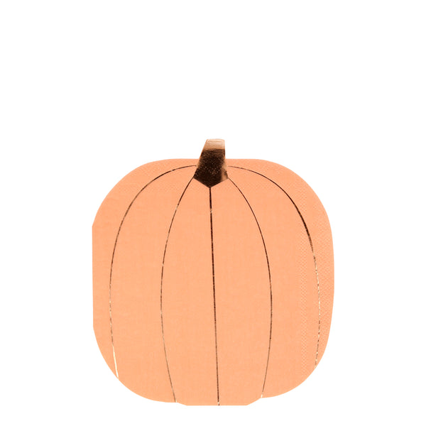 Pastel Halloween Pumpkin Napkins