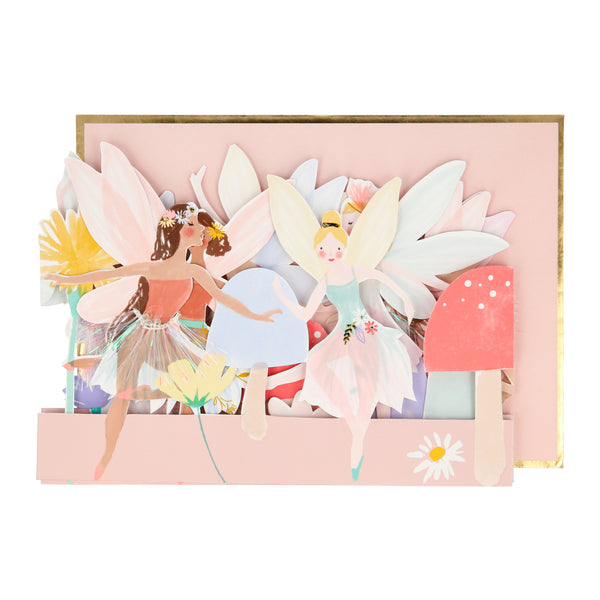 Fairy Concertina Card
