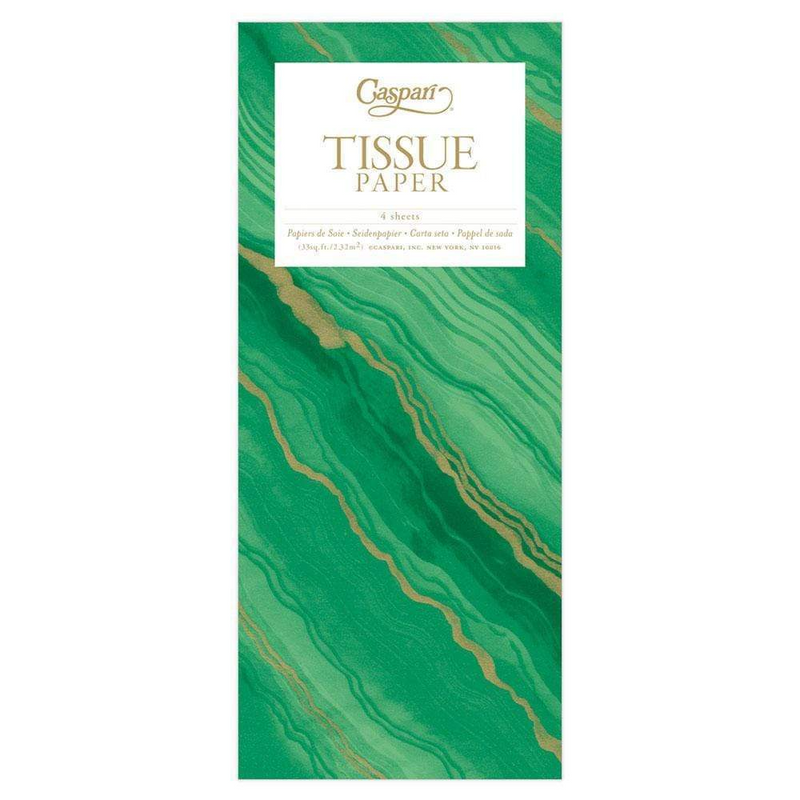 Marble Green Tissue Paper