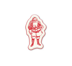 Believe 9" Shaped Santa Plate