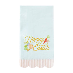 Easter Fringe Scallop Guest Towel Napkin