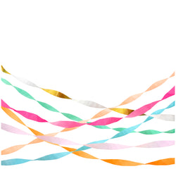 Bright Crepe Paper Streamers – Partyloving