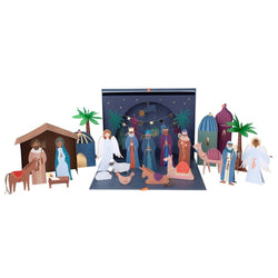 Nativity Paper Craft Advent Calendar