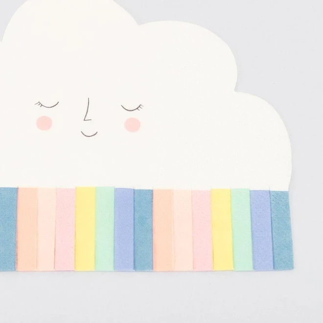 Rainbow Sun Cloud Napkins - Thumbnail 5