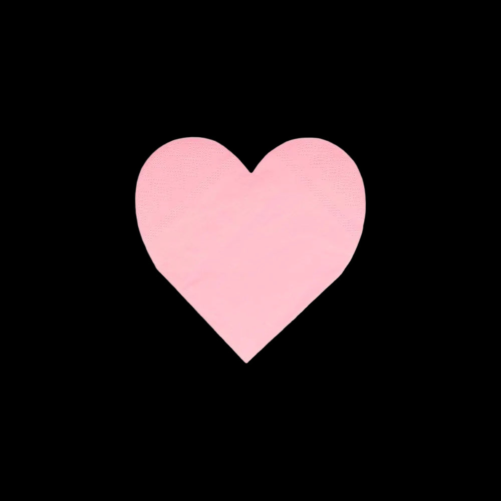 Pink Tone Small Heart Napkins - Thumbnail 2
