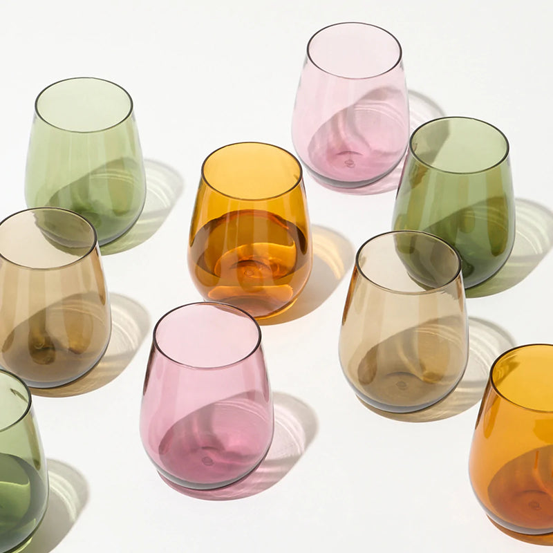 RESERVE 16oz Stemless Wine Glass - Color Series