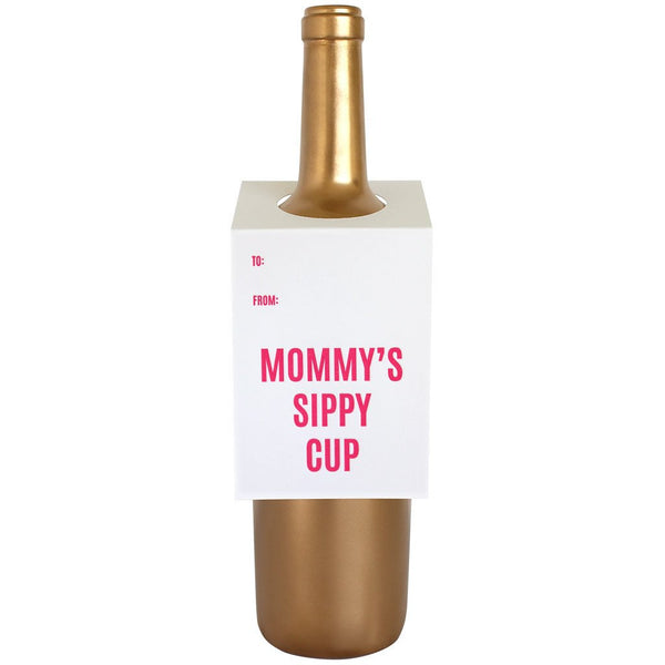 Mommy's Sippy Cup Bottle Gift Tag
