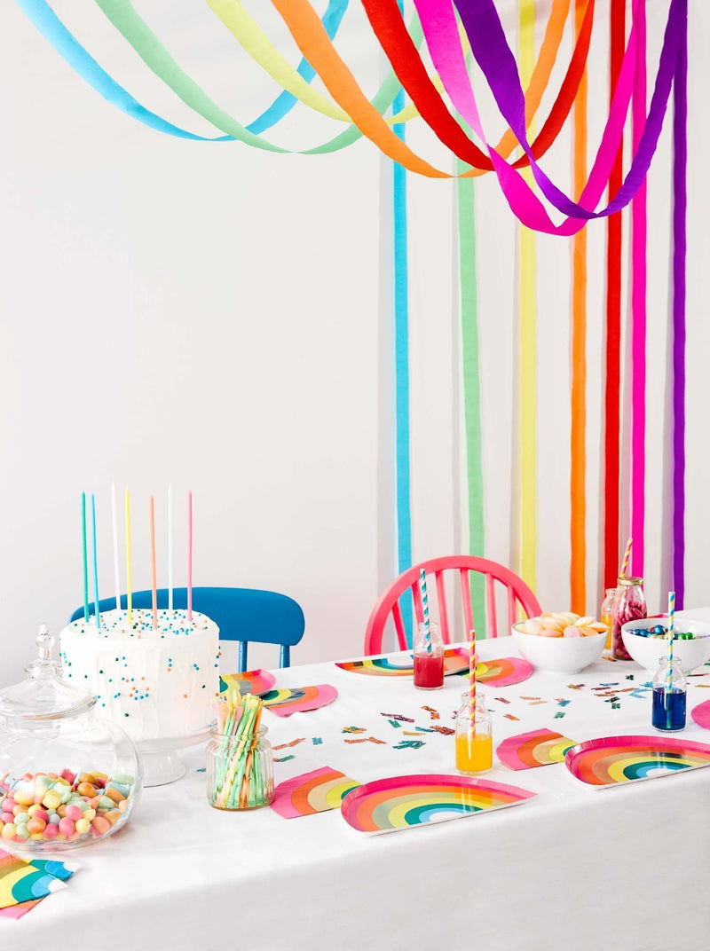 Birthday Brights Rainbow Streamers
