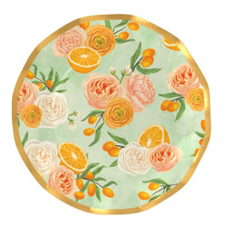 MIMOSA WAVY PAPER DINNER PLATE