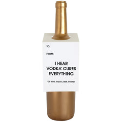 Cures Everything Bottle Gift Tag