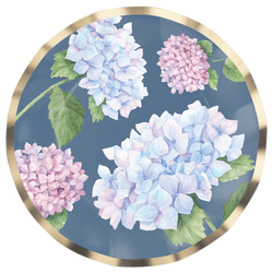 Hydrangea Salad Plates