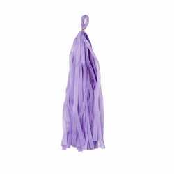 Tissue Paper Balloon Tassel - Violet