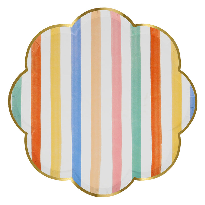 Colourful Pattern Dinner Plates