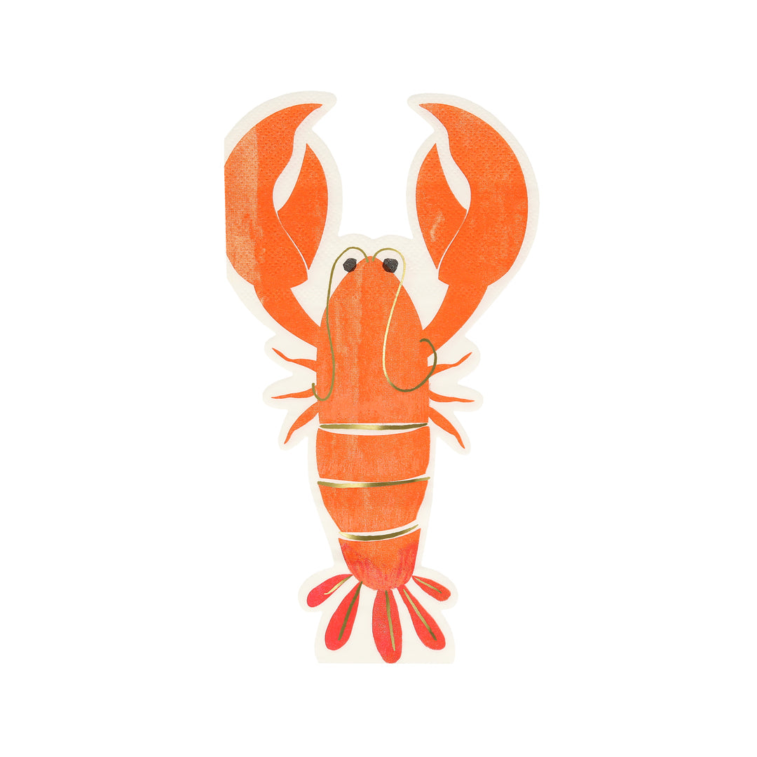 Lobster Paper Napkins - Thumbnail 4
