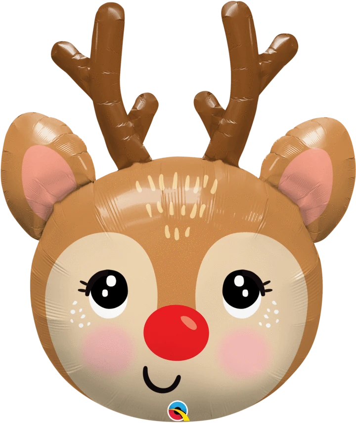 Red Nosed Reindeer Balloon